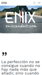 Mobile Screenshot of enixsandals.com